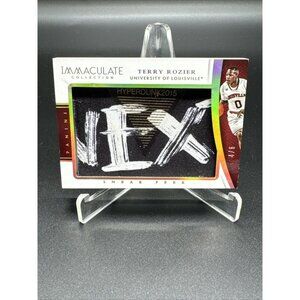 2015 Panini Immaculate Collection Sneak Peek Terry Rozier Patch /6